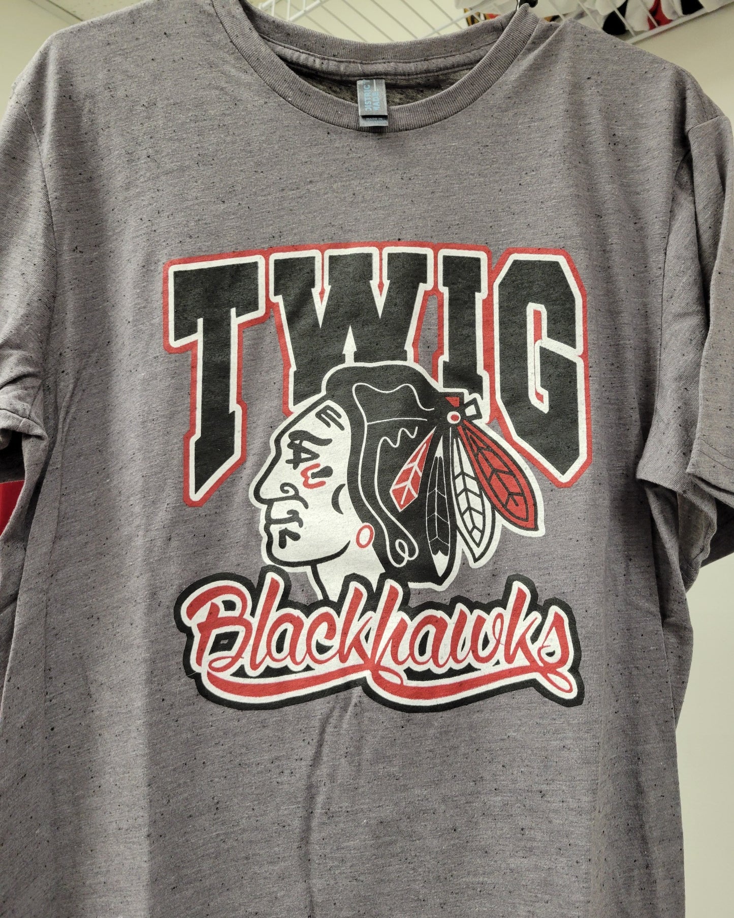Twig adult gray t shirt
