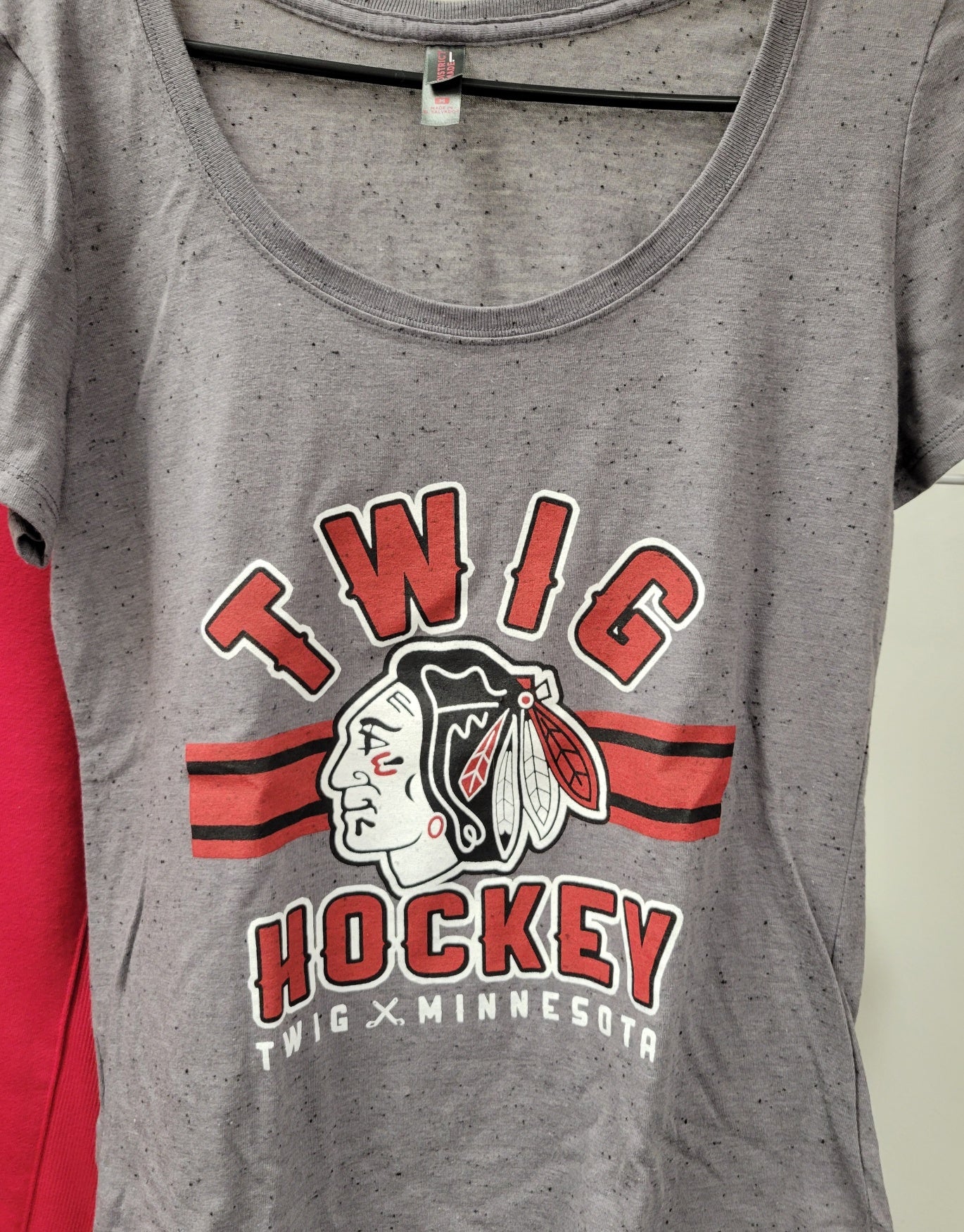 Twig scoop neck t-shirt