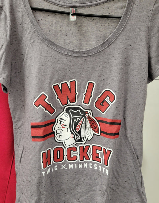 Twig scoop neck t-shirt